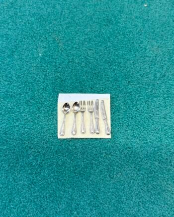 1:12th Scale Dolls House Miniature- Quality Cutlery, D2281