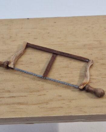 12th scale  Dolls House   Wood working tool   Bow Saw      TL2