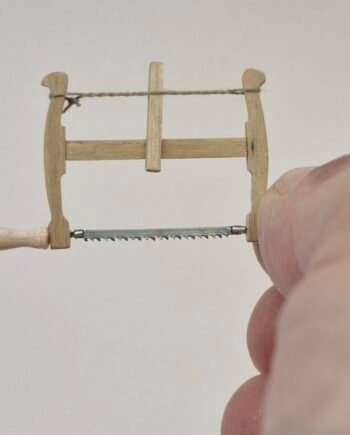 12th scale  Dolls House   Wood working tool   Bow Saw   British made    TL1