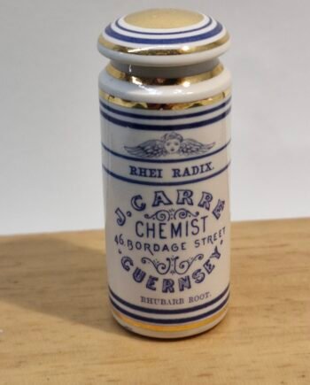1:12th scale Miniature, Signed Terry Curran Ceramic Jar, T101