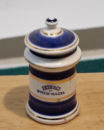 1:12th scale Miniature, Signed Terry Curran Ceramic Jar, T106