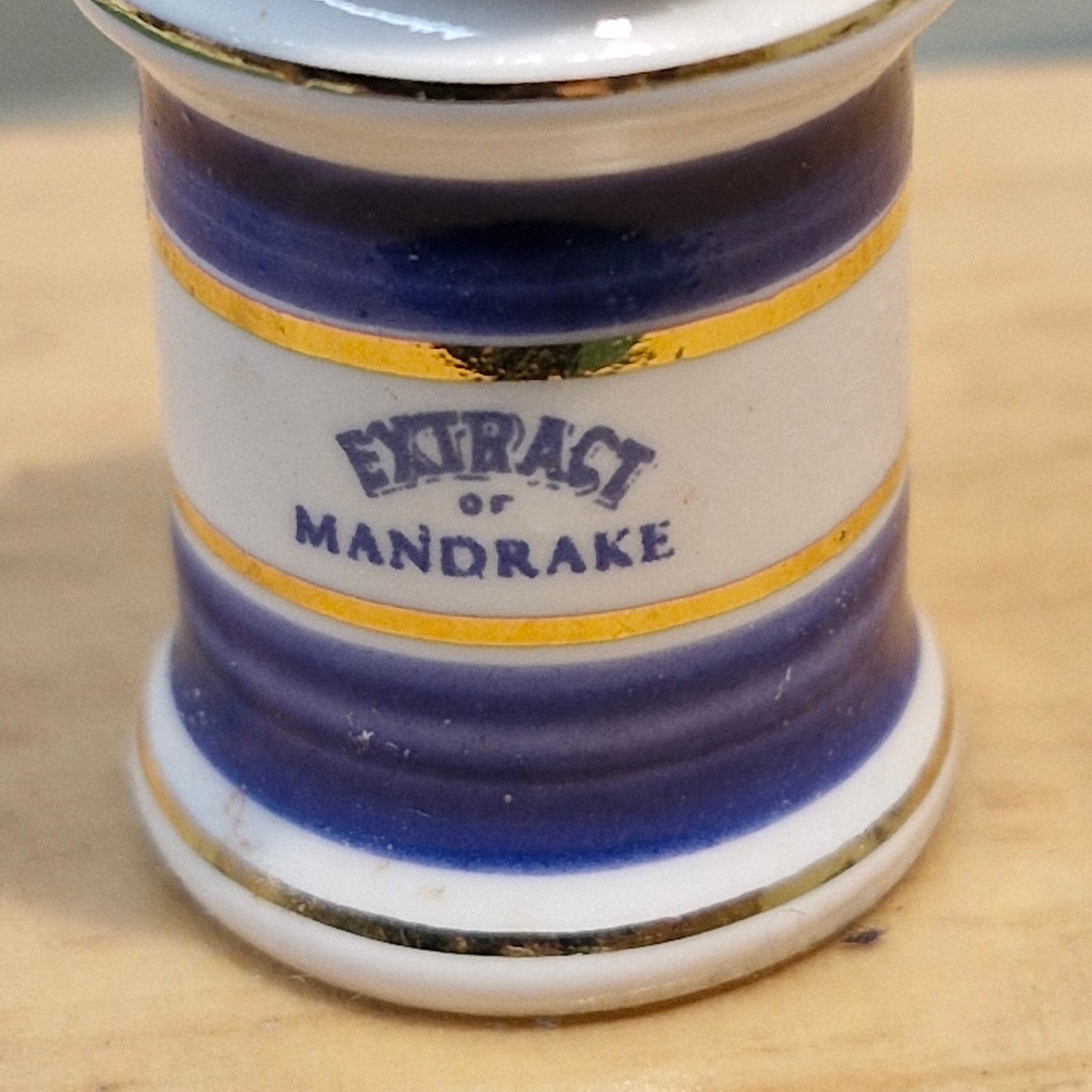 1:12th scale Miniature, Signed Terry Curran Ceramic Jar, T107