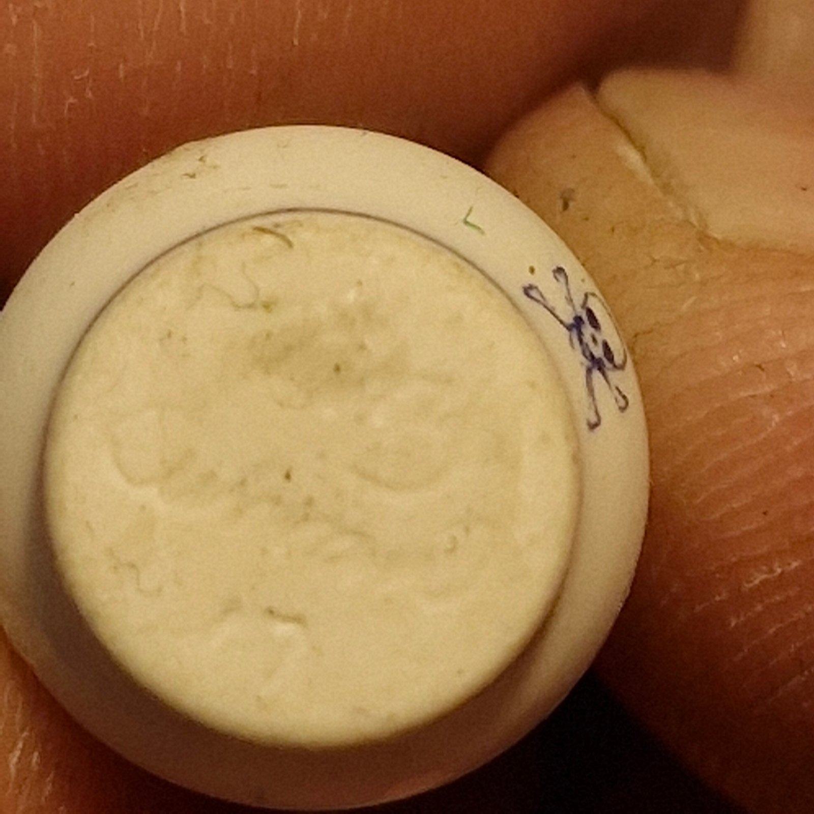 1:12th scale Miniature, Signed Terry Curran Ceramic Jar, T117