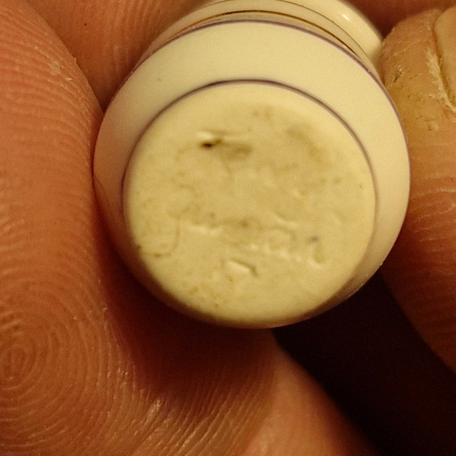 1:12th scale Miniature, Signed Terry Curran Ceramic Jar, T119