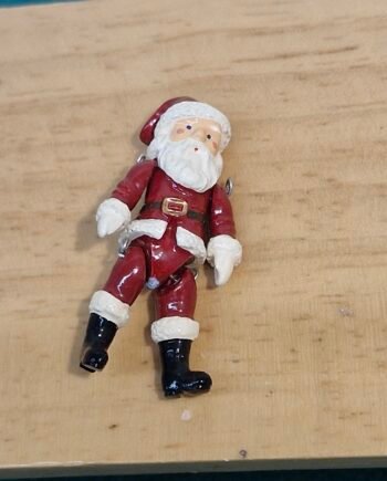 12th scale Dolls House Hand Painted  Santa Claus  Hantel Quality  Rare   AT15