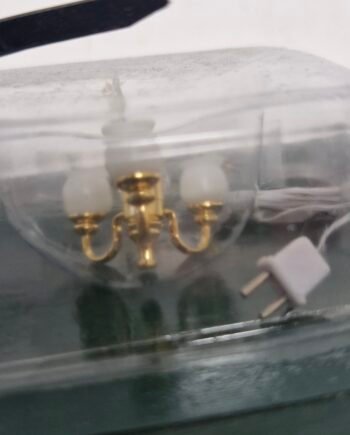 24th scale Dolls House Lighting 3 arm Ceiling  Light  LTH46012