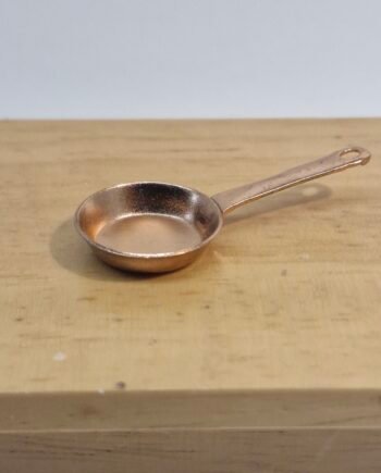 1:12th Scale Dolls House miniature  Small  Cooper Frying Pan      R103