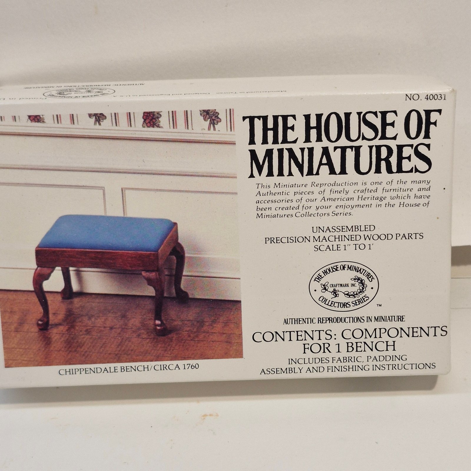1:12th Scale Dolls House House of Miniature Furniture Kit 40031