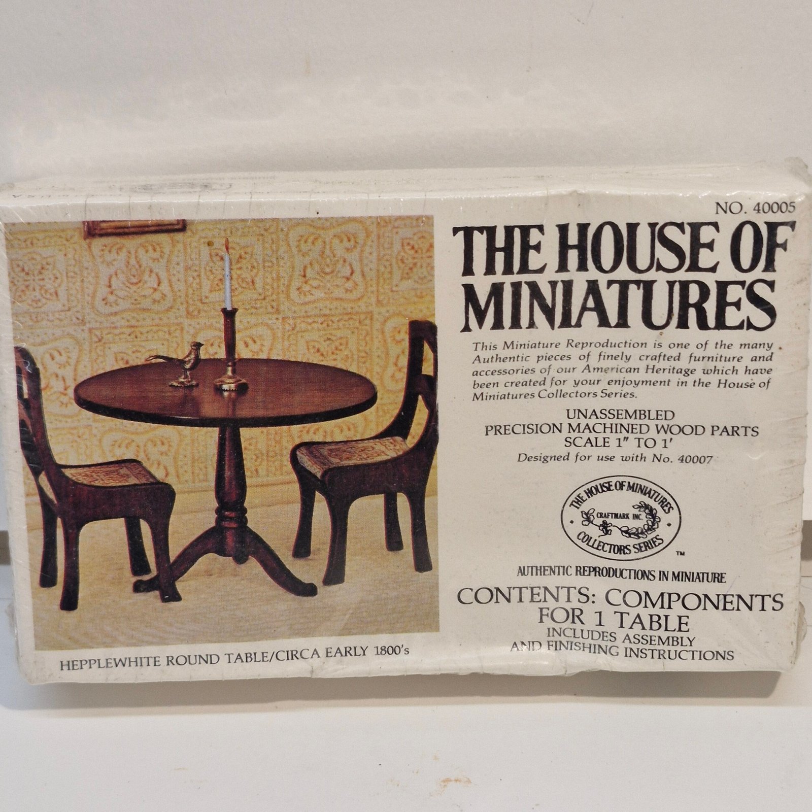 1:12th Scale Dolls House House of Miniature Furniture Kit 40005