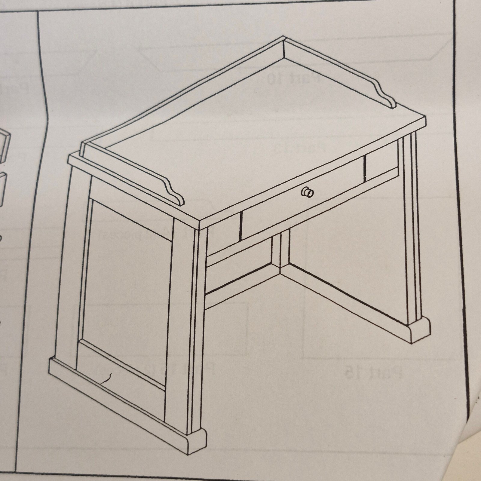 1:12th Scale Dolls House Mini Mundus Furniture Kit MM40114
