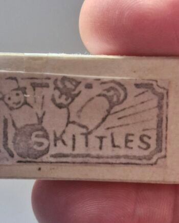 12th scale Dolls House Miniature  Quality Toy Skittles in a Box  RP21