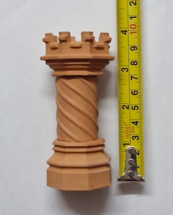1 /12 scale   Dolls House   CAS - Captain Pot Spiral  Chimney Pot   Romney03
