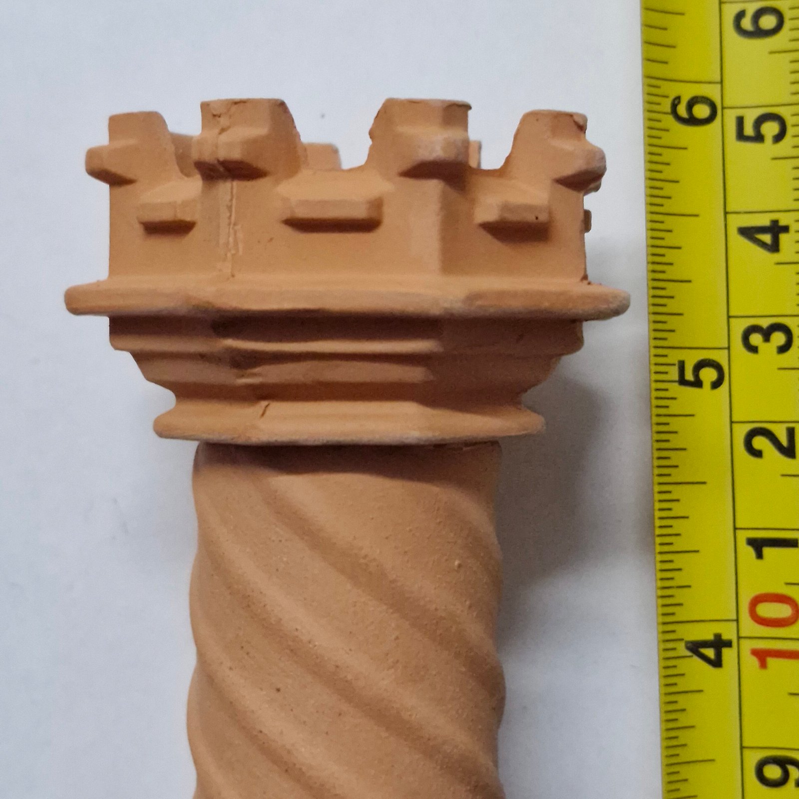 1 /12 scale Dolls House CAS - Captain Pot Spiral Chimney Pot Romney02