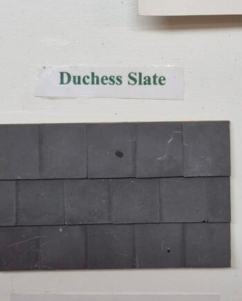 1 /12 scale Dolls House  Duchess 1/2 Roof Tile   Slate Coloured  ROM8